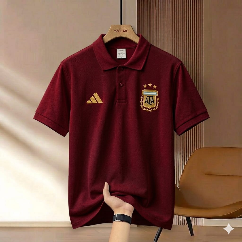 China Cotton Jursey Polo shirt For Men's (AGR Meroon)